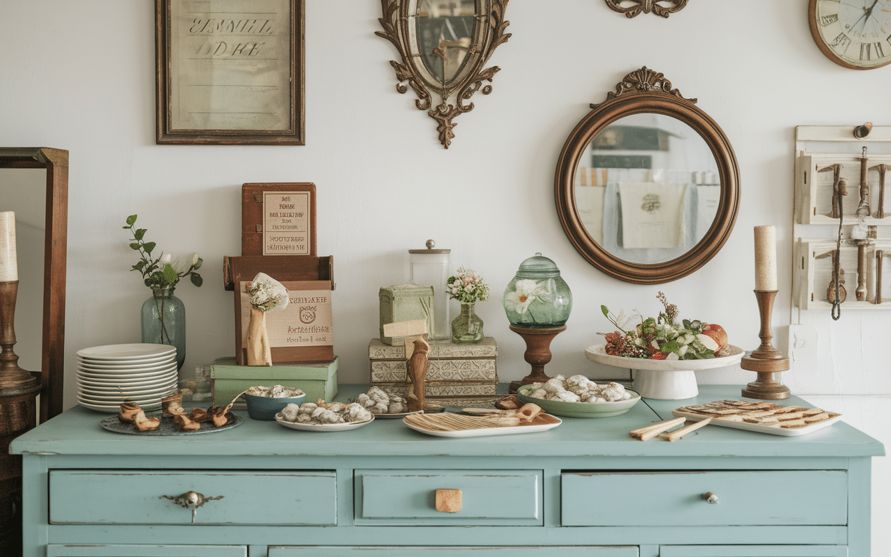 buffet mado rare pastel authenticité brocante