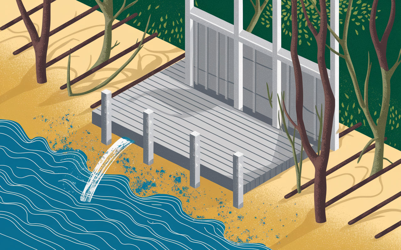 Inconvénients pose dalle sur sable coupe infiltration racines