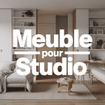 Meuble pour studio lumineux et multifonction