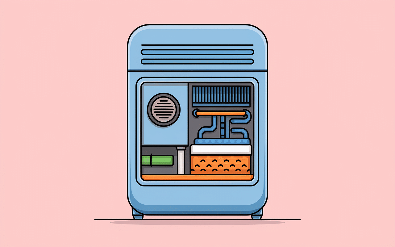 Schéma technique mon frigo ne refroidit plus mais congélateur fonctionne