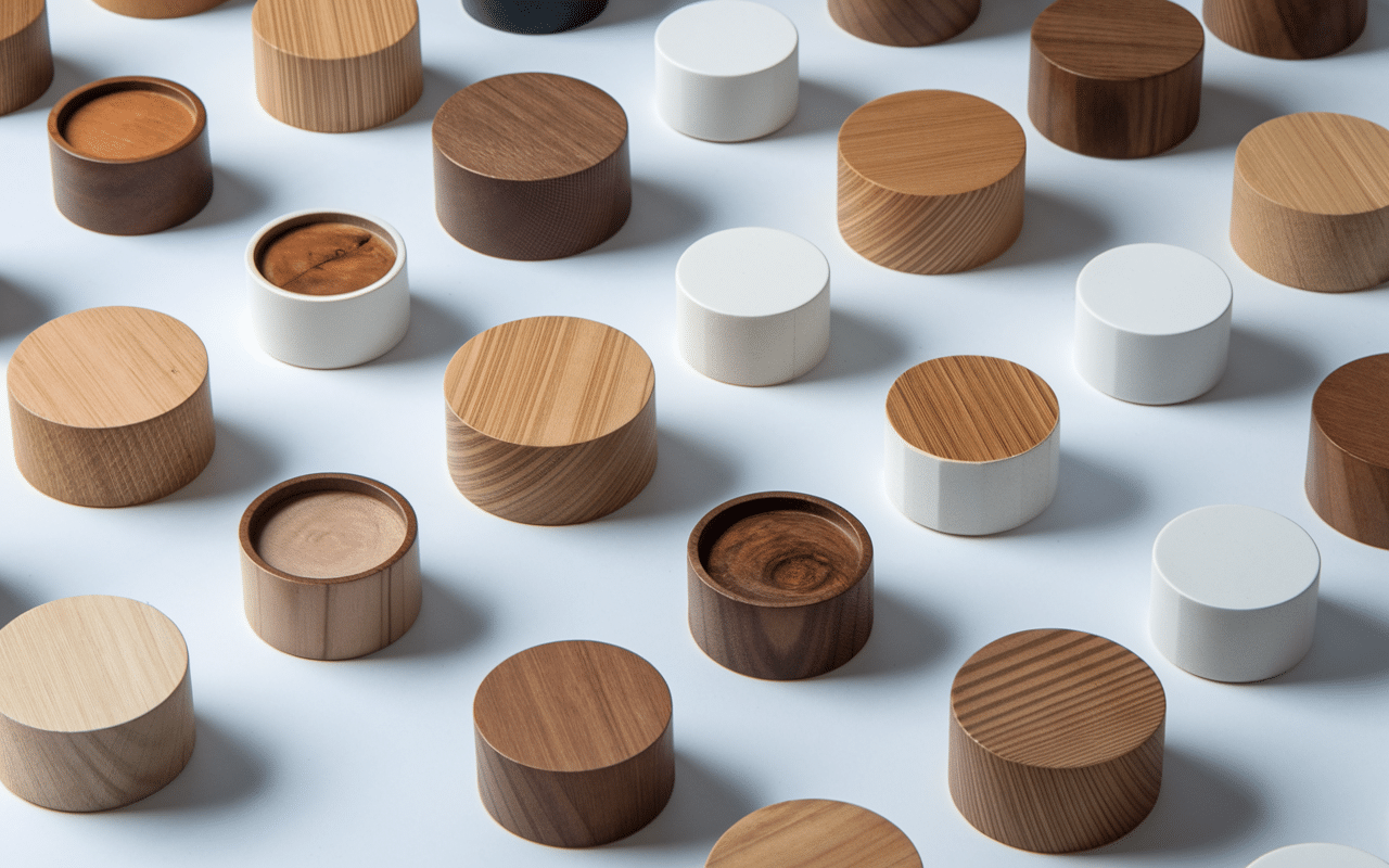 Comparatif spots en bois designs variés