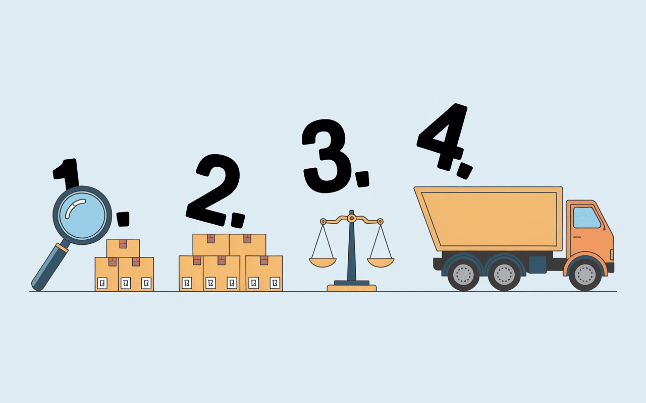 Infographie vide maison dans le 65 étapes tri valorisation