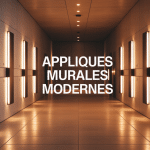 appliques murales pour couloir moderne éclairage LED