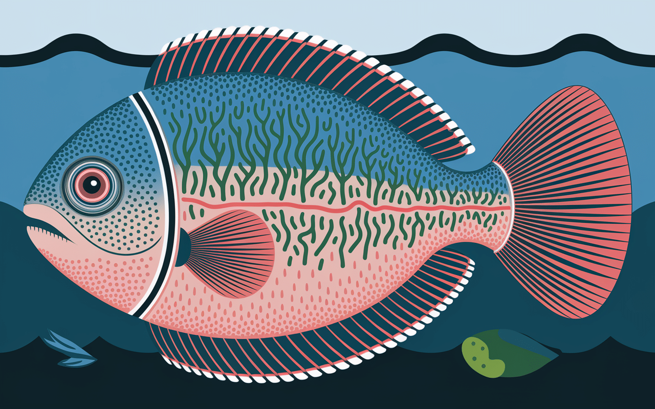 Schéma coupe corail couleur du corail pigments et algues