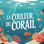 Récif sous-marin couleur du corail rouge orange bleu jaune
