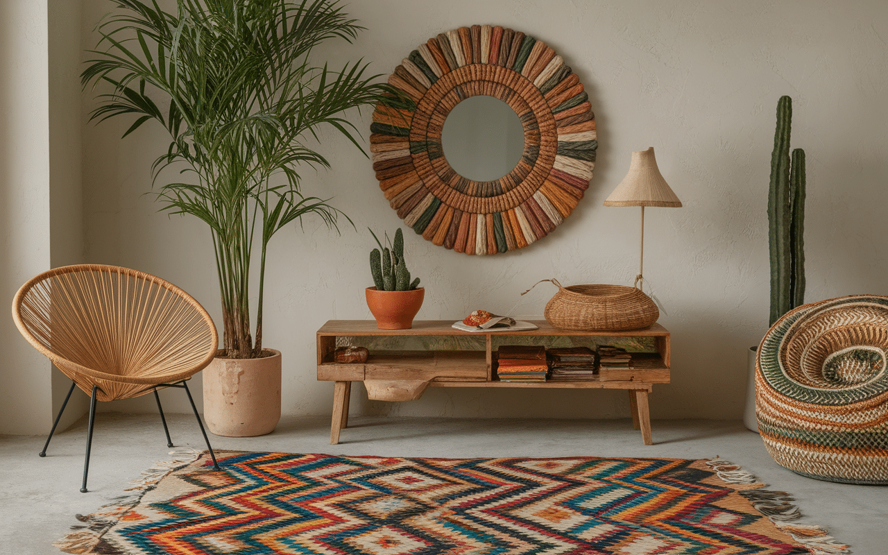 accessoires deco mexicaine harmonieux