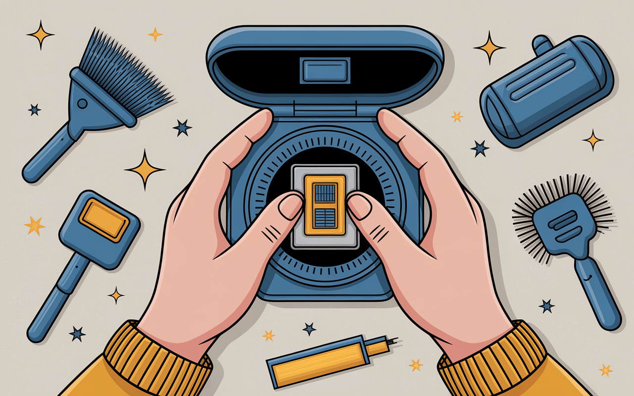 Changer pile détecteur de fumée qui bip et nettoyer