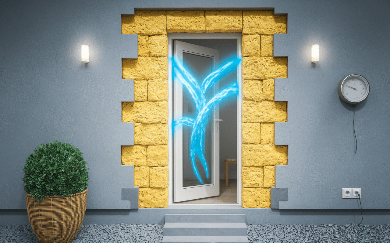 Impacts chatière et isolation thermique