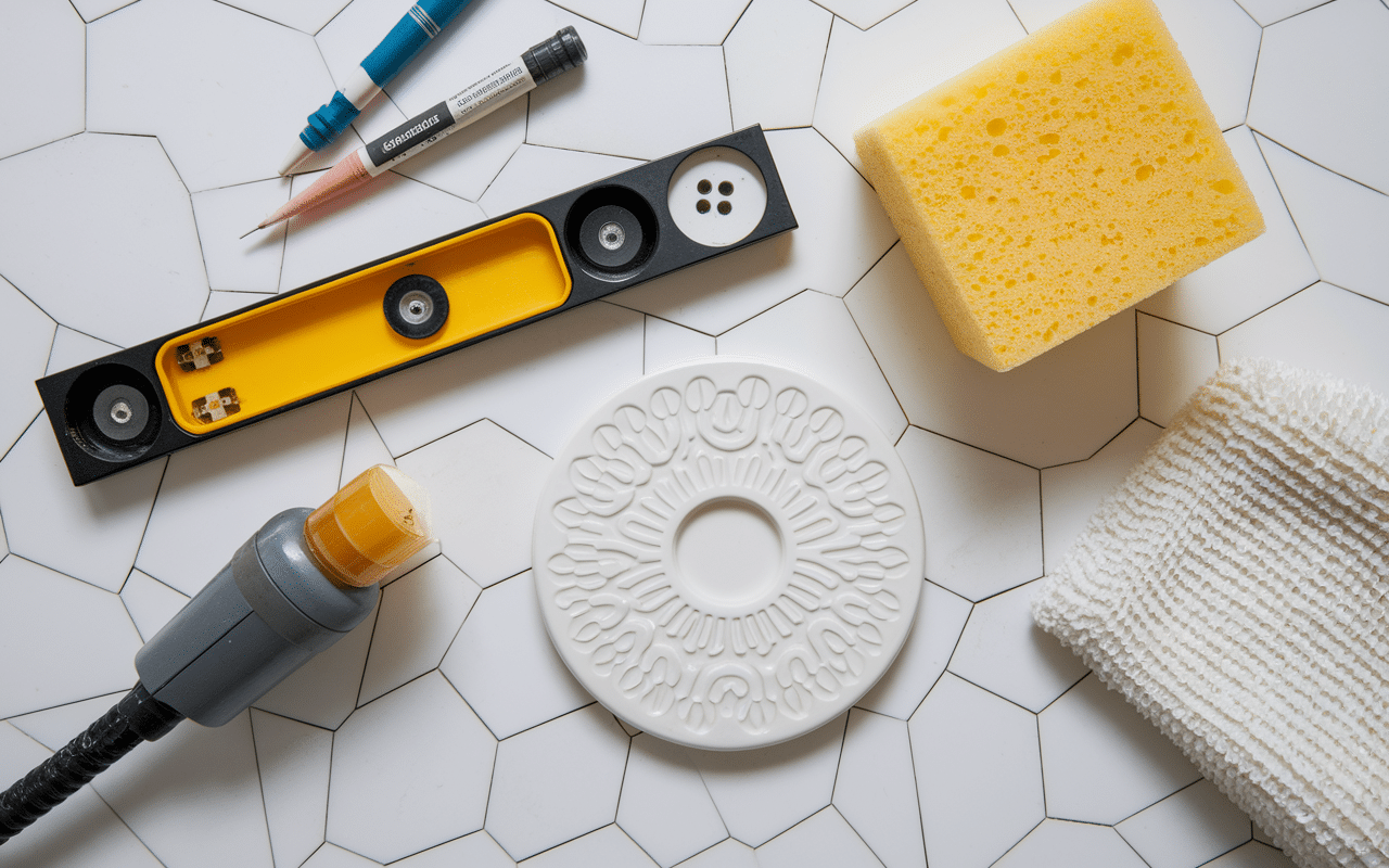 Salle de bain porte savon mural installation entretien