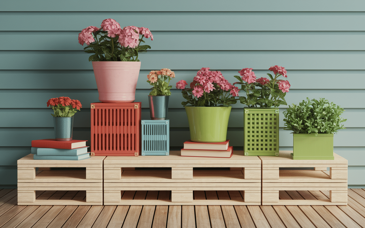 objets détournés de leur fonction mobilier et rangement inventifs