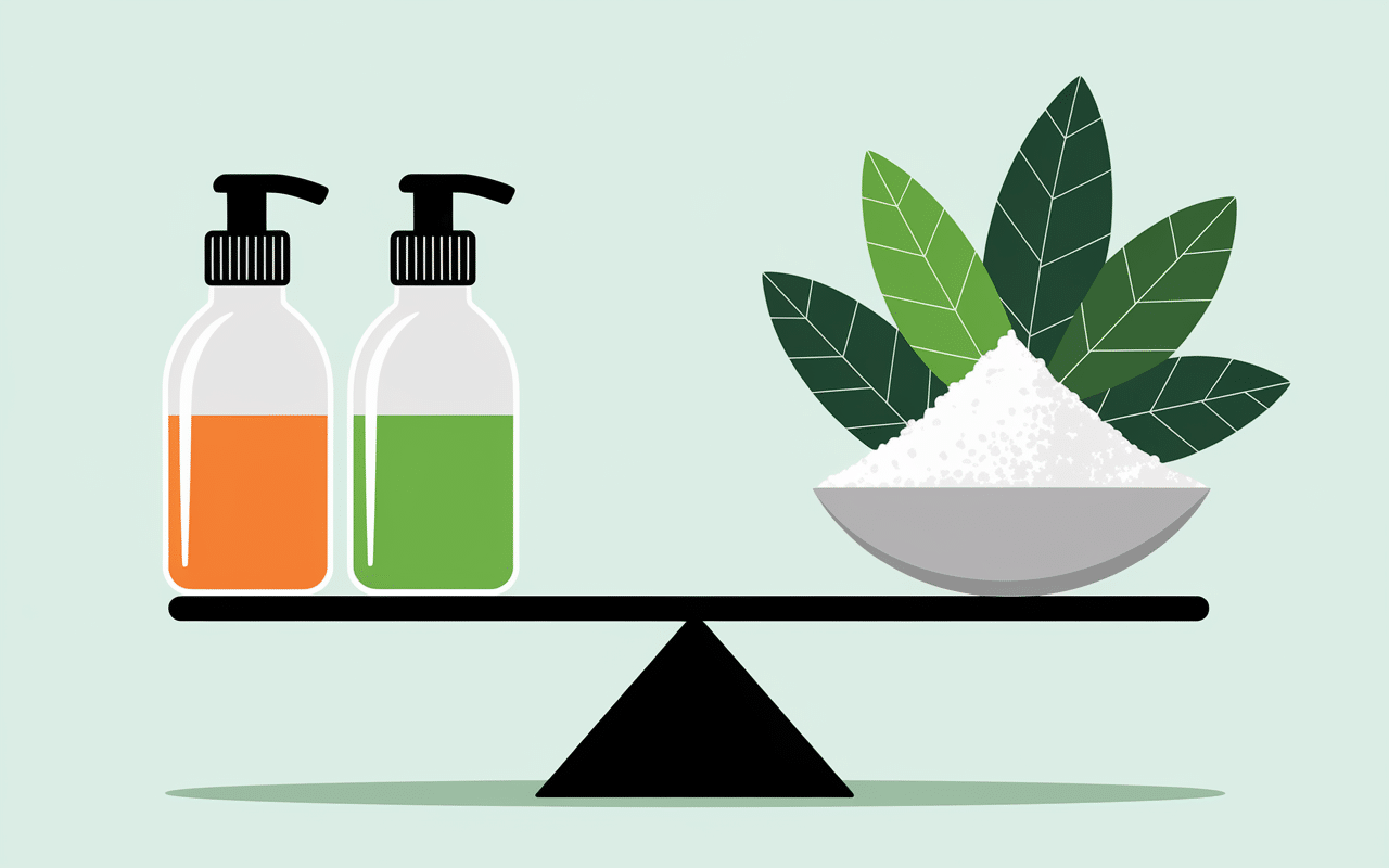 Comparaison produits chimiques et bicarbonate piscine