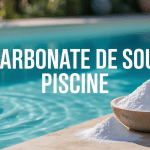 Piscine claire avec bicarbonate de soude