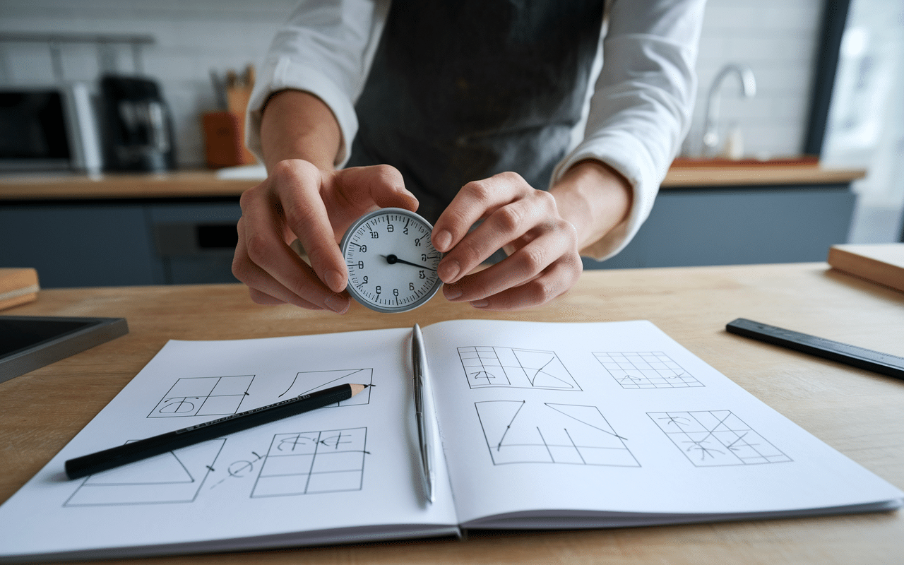 plan de cuisine gratuit pdf mesures croquis outils