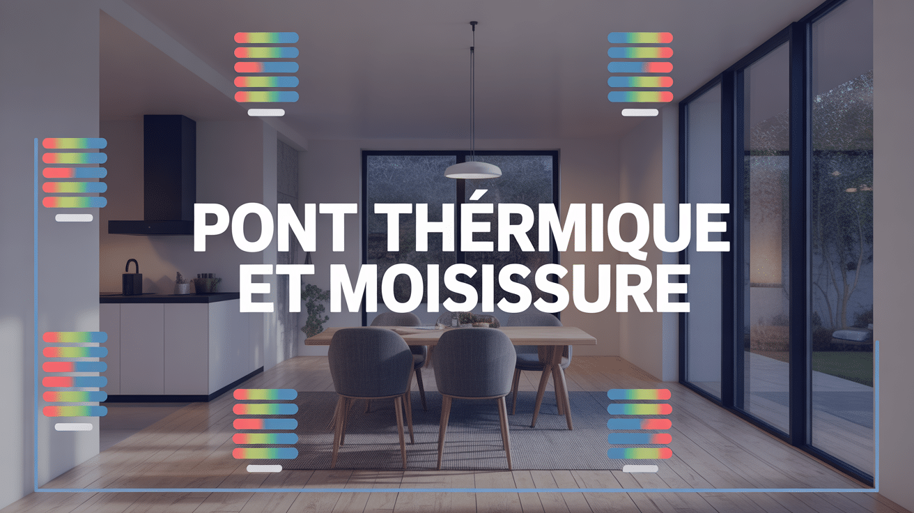 pont thermique moisissure condensation mur