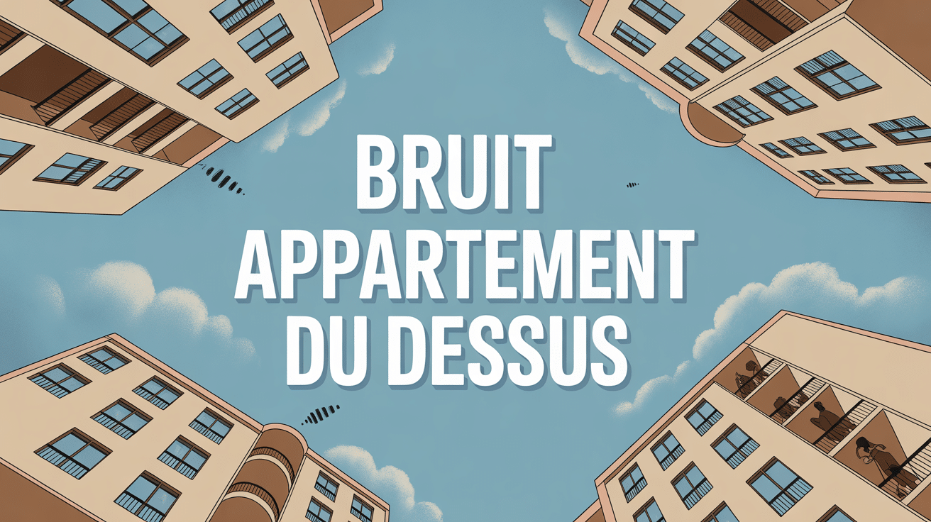 Se venger du bruit appartement du dessus ondes sonores immeuble