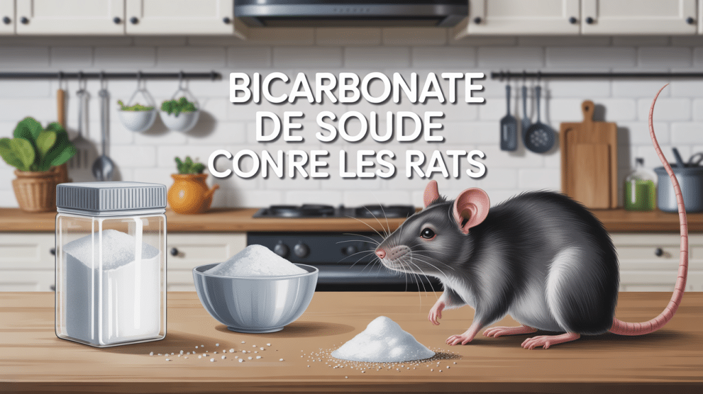 bicarbonate de soude pour tuer les rats illustration cuisine