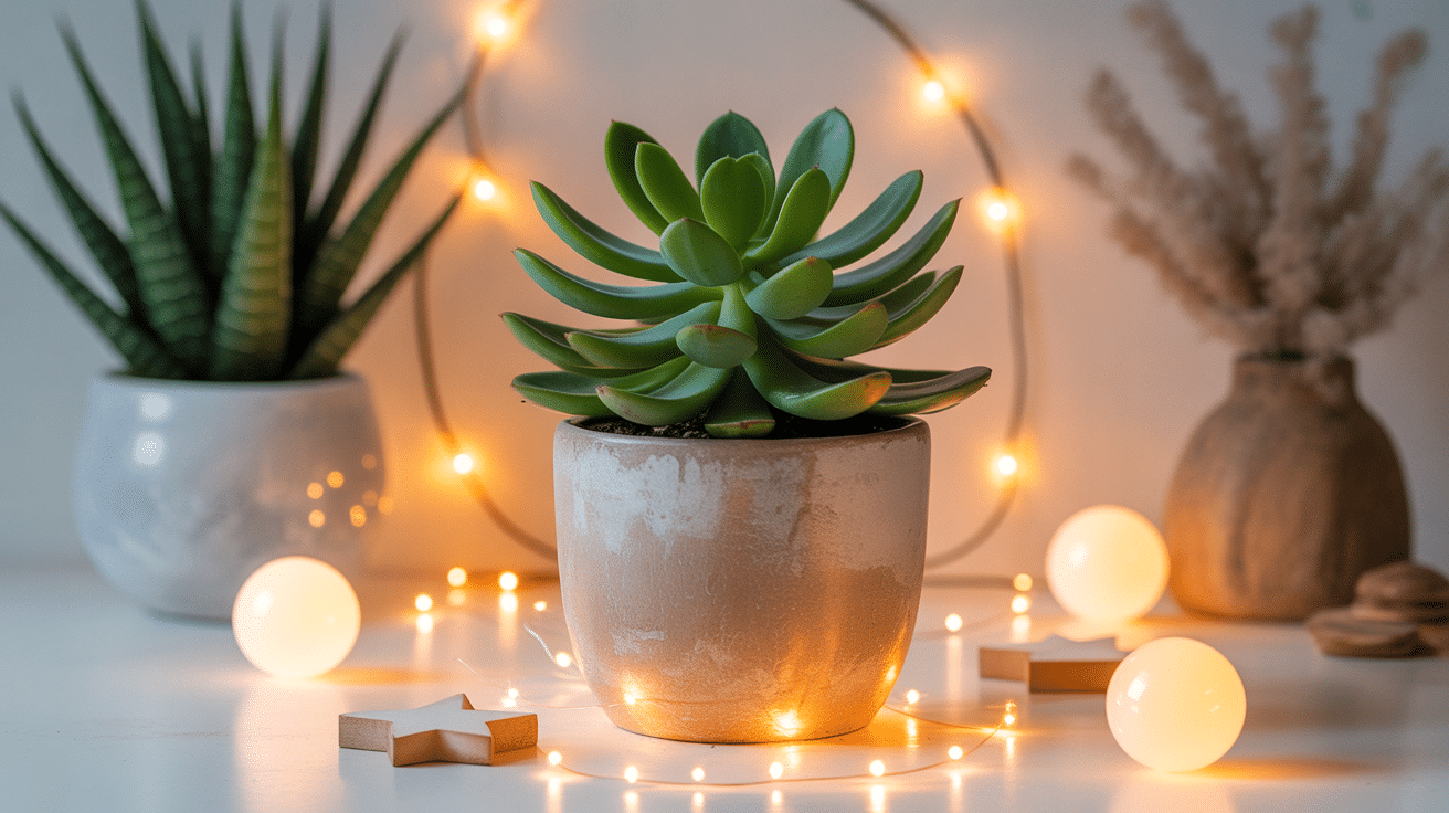 arbre de jade dans une chambre bienfaits et ambiance zen
