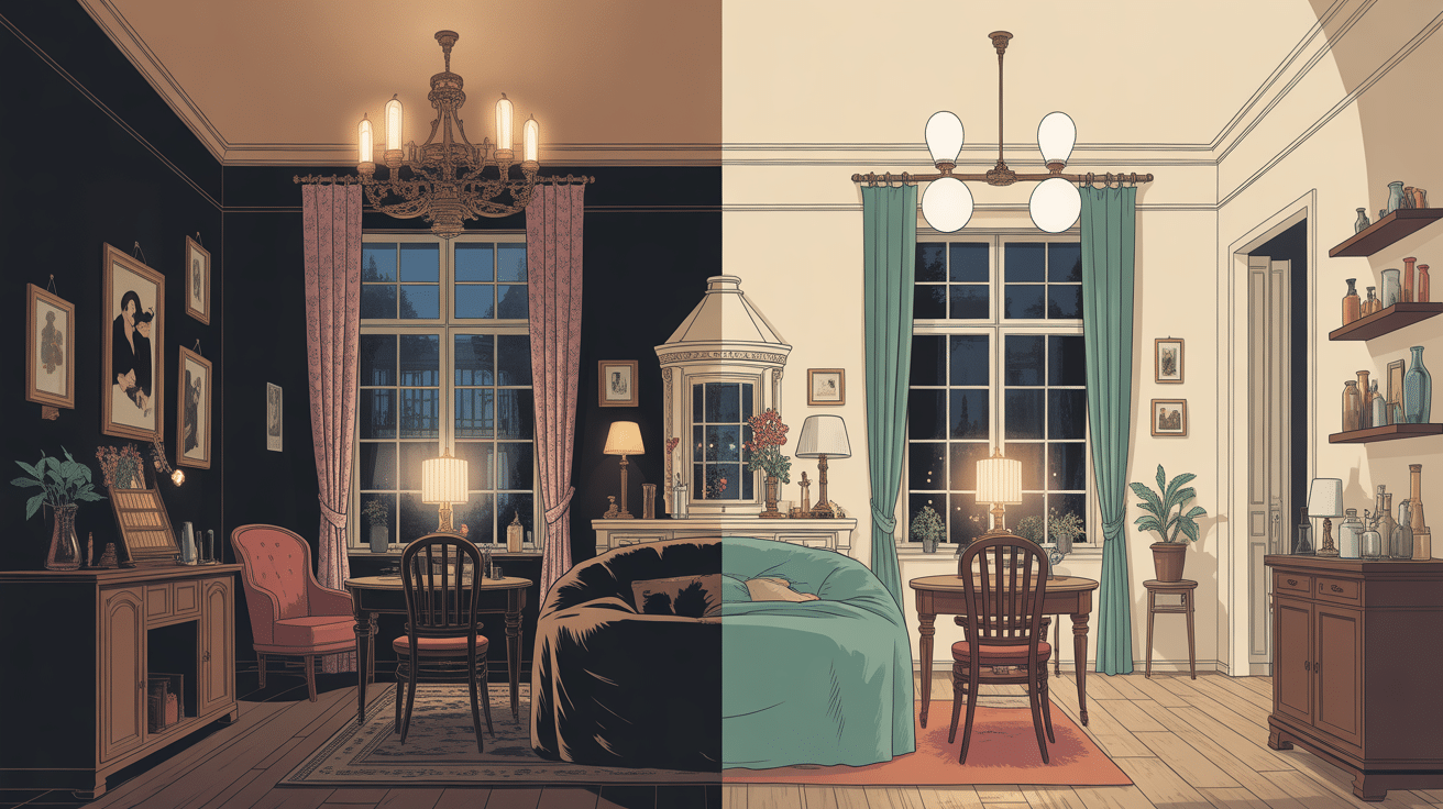 Lampe Mazda avant après intérieur