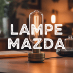 Lampe Mazda ampoule électrique rétro