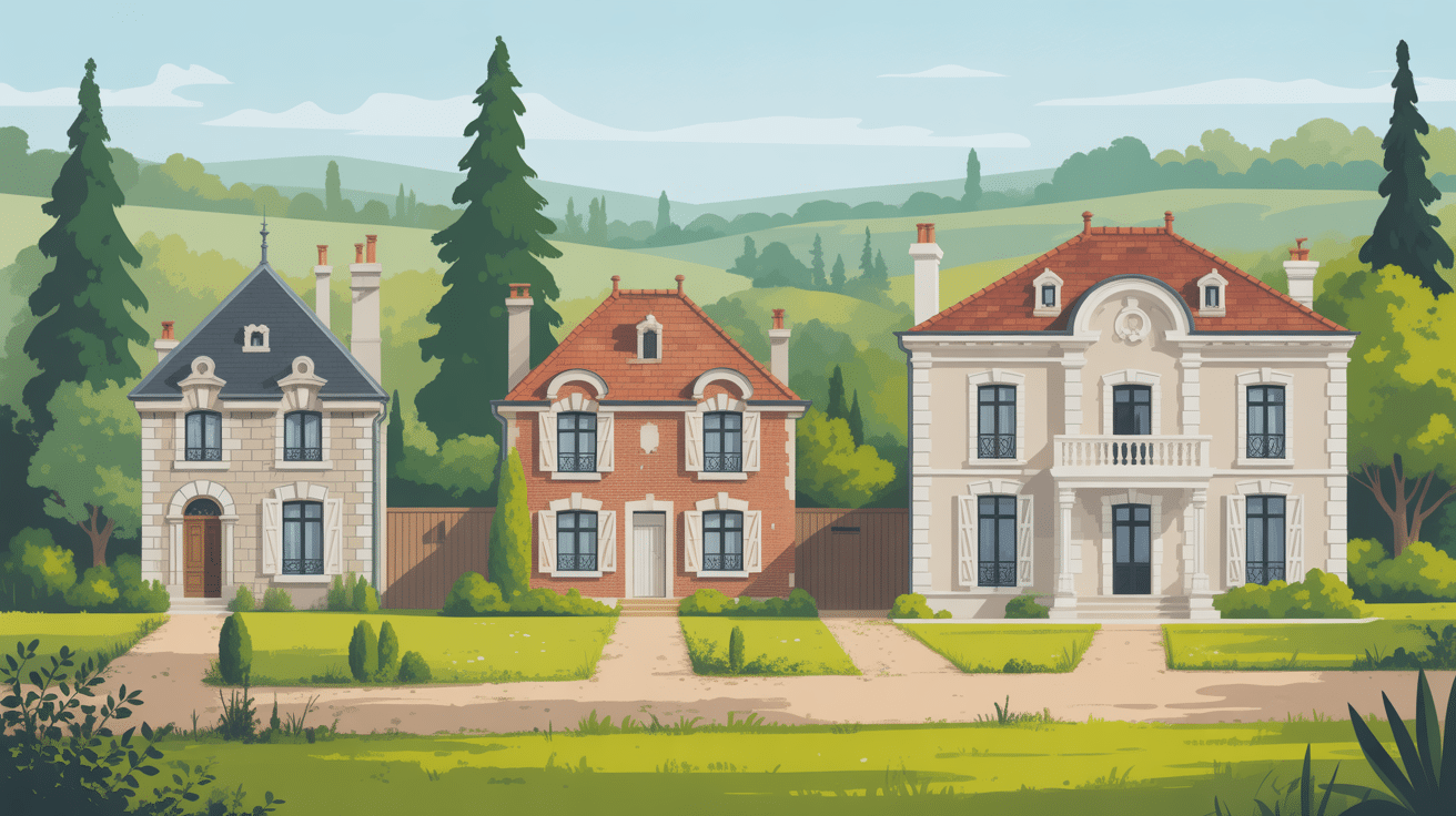 Architecture régionale maison portugaise pierre brique murs blancs