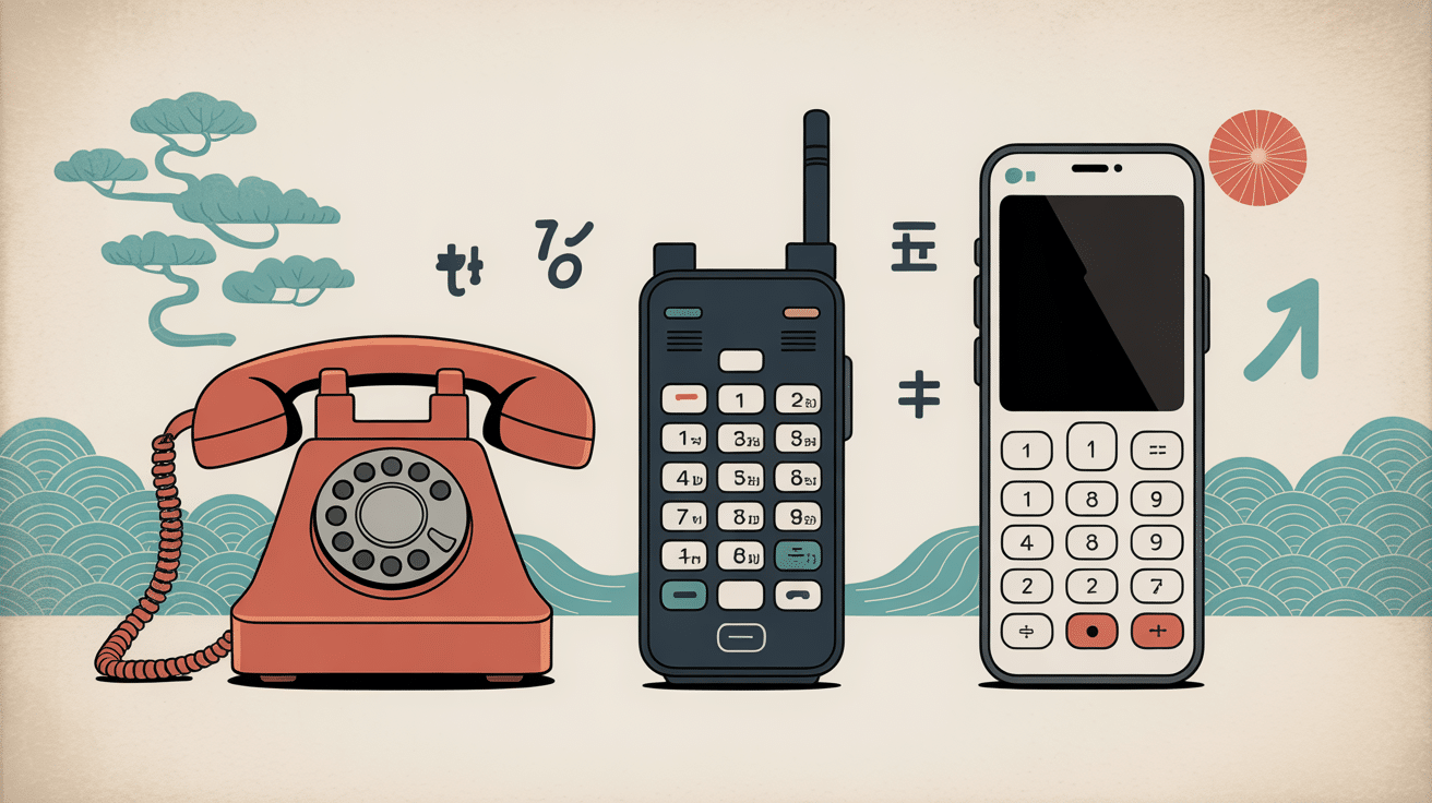 Origine et évolution moshi moshi moshi illustration