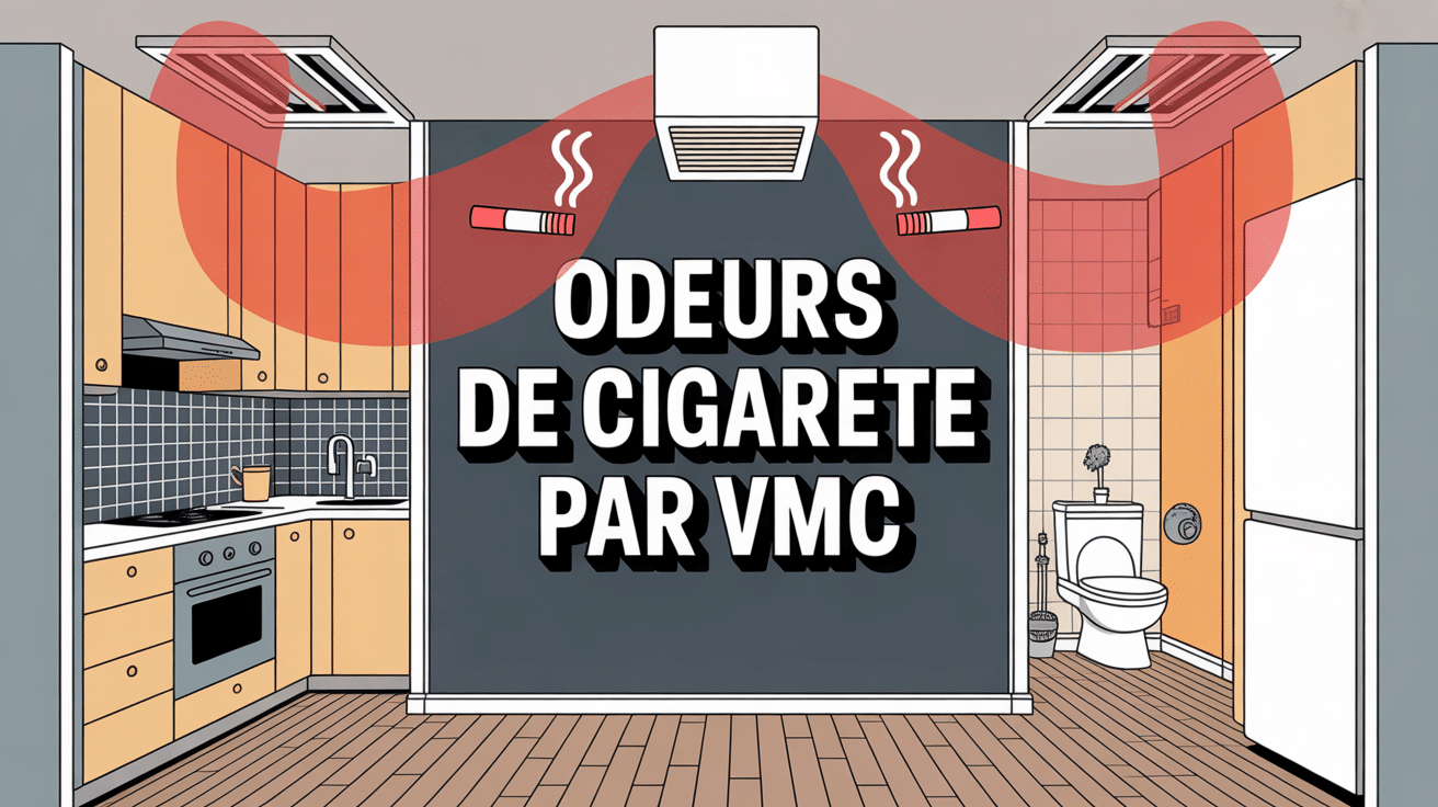 odeur cigarette voisin VMC système ventilation appartement