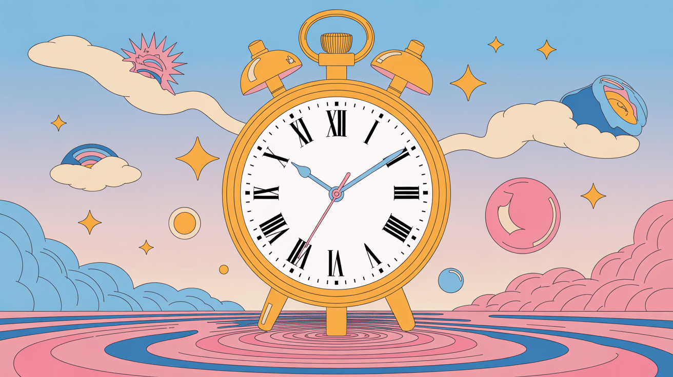 Horloge dali surréaliste inspiration rêve