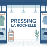 façade pressing la rochelle moderne vitrine