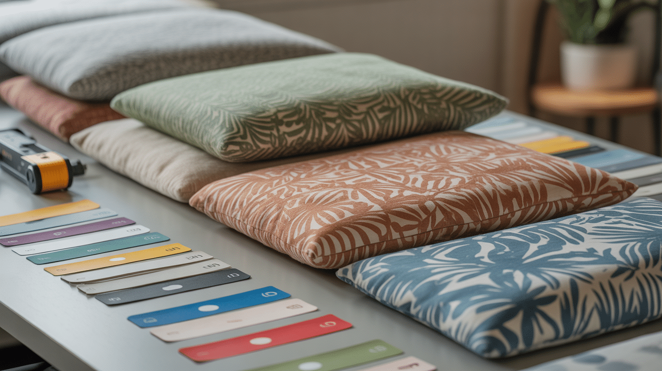 Choix matériaux remplacer housse coussin salon de jardin