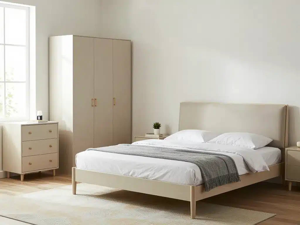 chambre adulte complete 160x200 avec lit deux chevets armoire commode