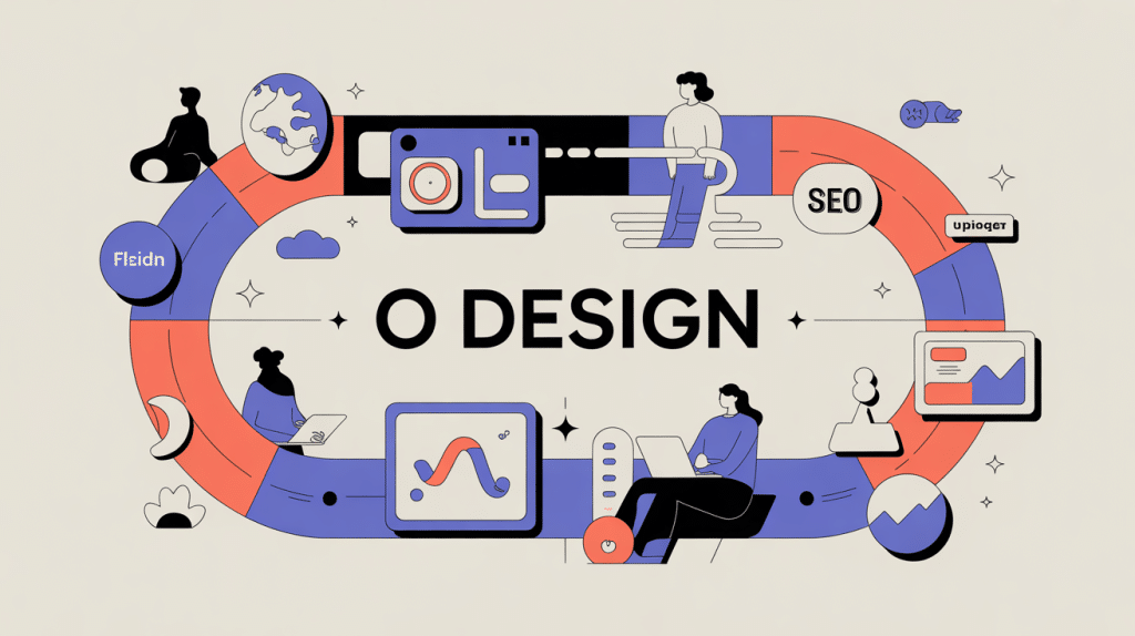 O design illustration fusion design thinking UX optimisation digitale