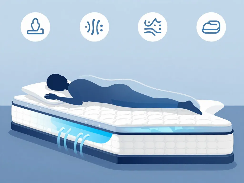 schéma soutien et ventilation quel est le meilleur matelas