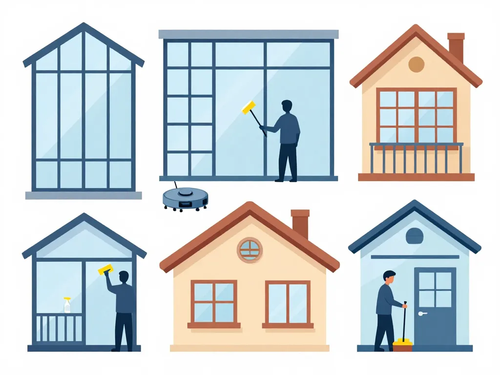 robot lave-vitres avis que choisir illustration différents usages habitats