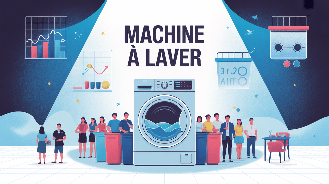 valberg avis machine à laver image vecteur moderne