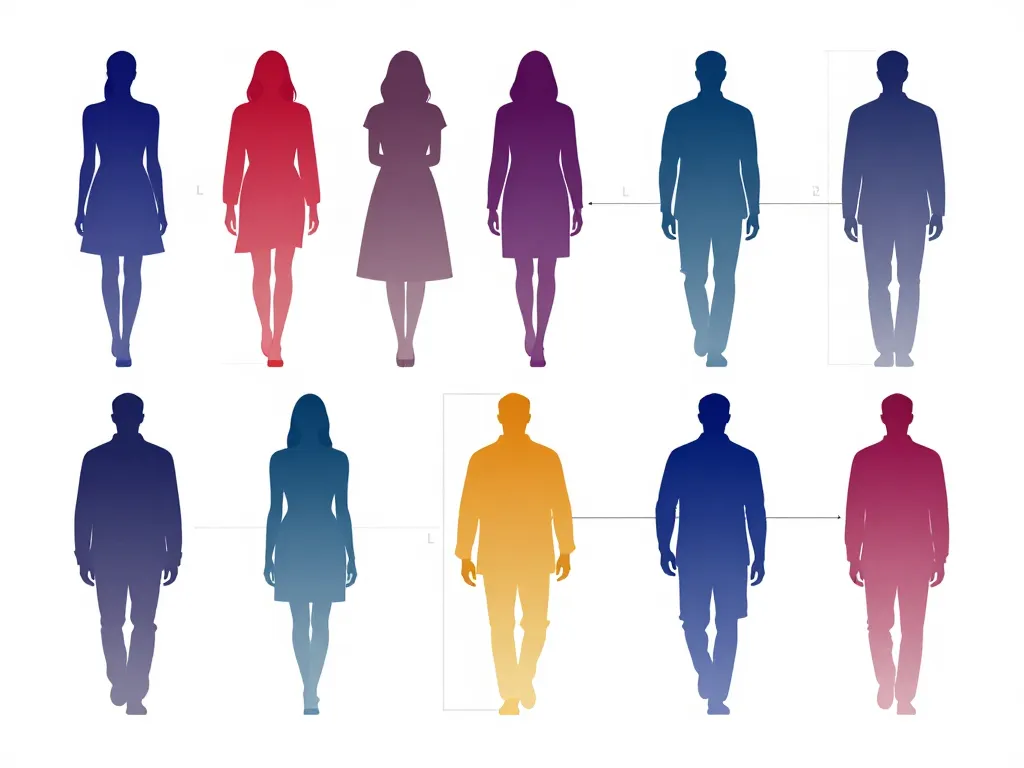 variations vetement en l selon les marques