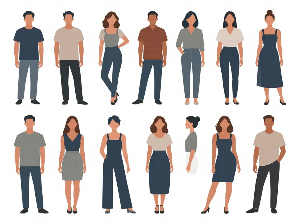 essayage vetement en l sur morphologies diverses