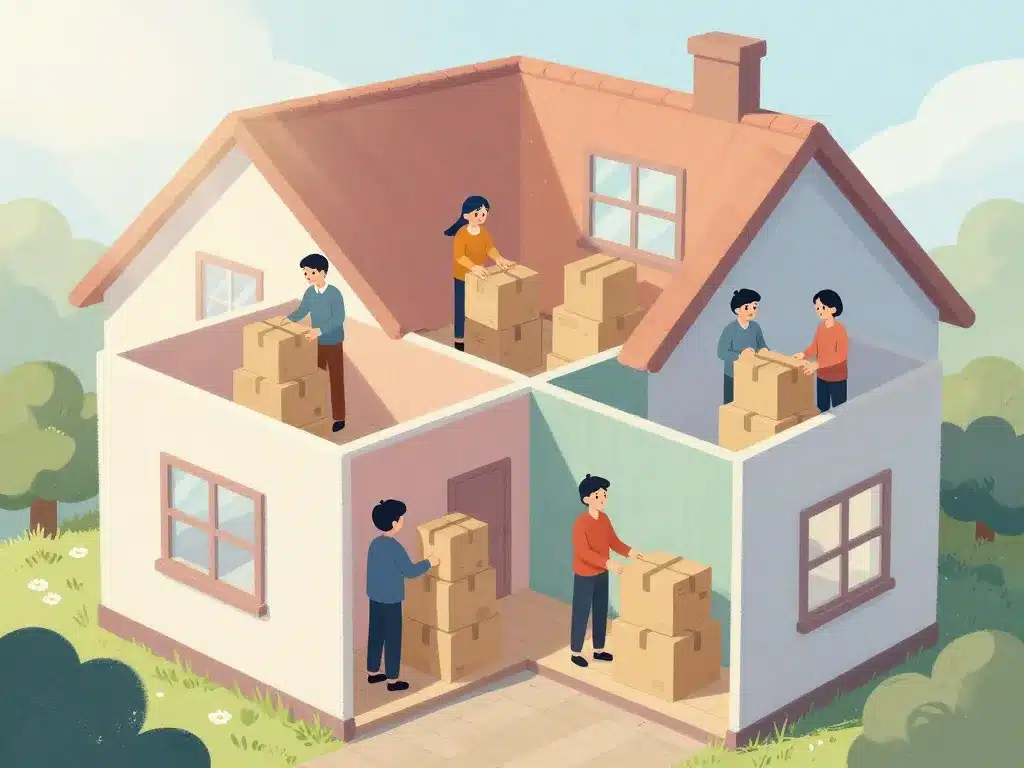 vide maison comment faire vue organisation