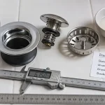 Bouchon lavabo et diamètres de bonde pour installation