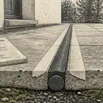 joint de dilatation terrasse exterieur sur dalle béton