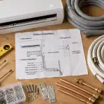 Climatiseur à installer soi même, kit prêt à poser sur table