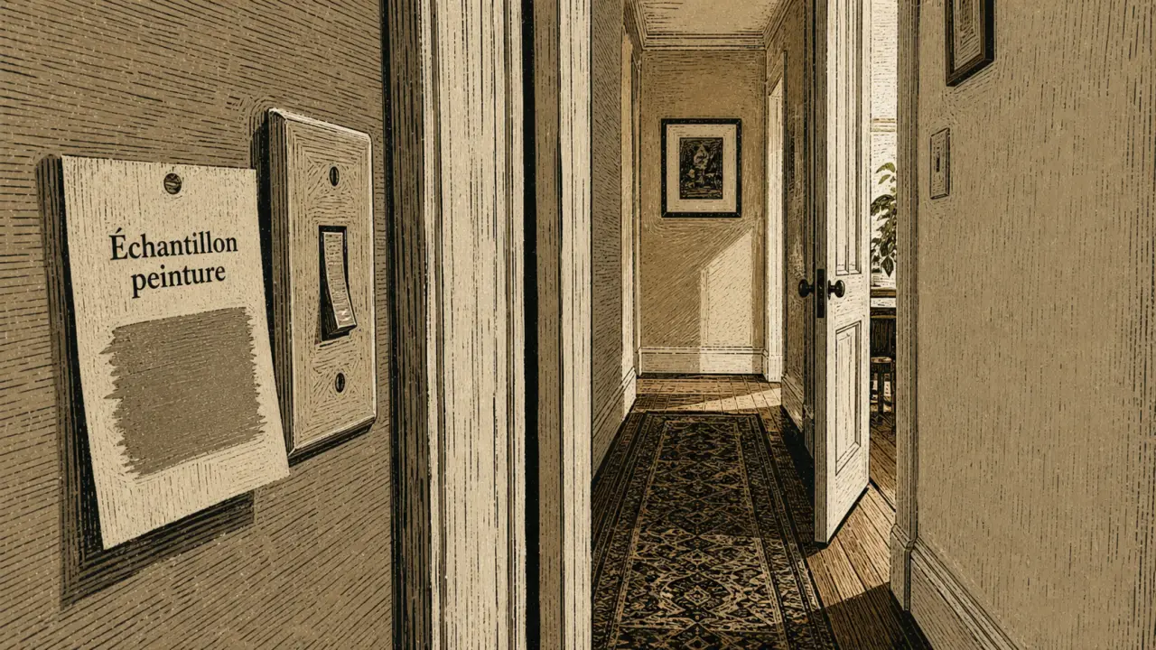 Couleur peinture pour couloir : murs clairs pour agrandir et éclaircir