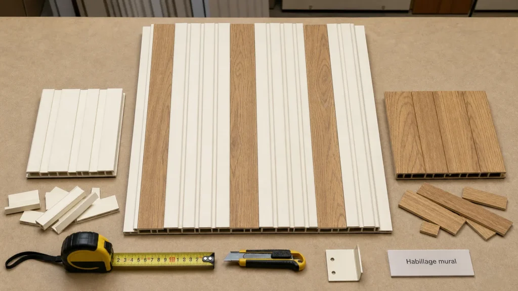 PVC, bois ou panneau décoratif : quel habillage mur intérieur pour chaque pièce ?