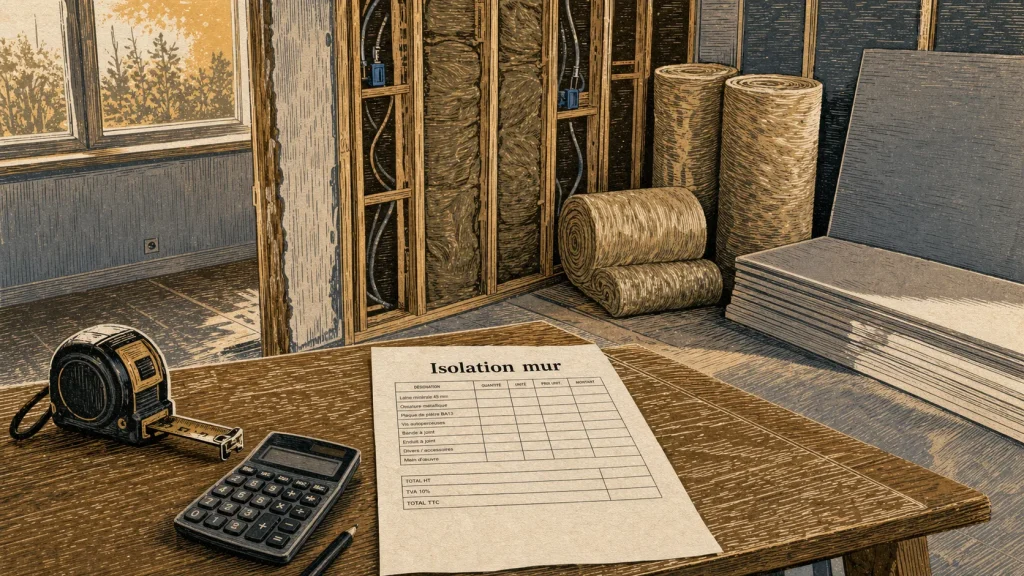 Isolation mur intérieur : quelle épaisseur choisir pour gagner en confort sans perdre de surface ?