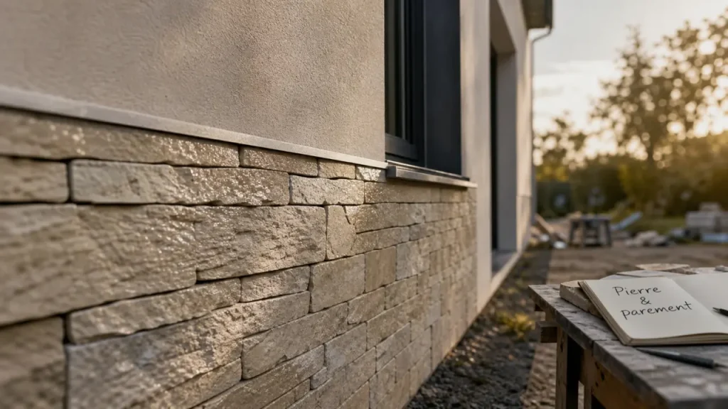 Façade en pierre de maison : choisir entre naturelle, parement et plaquette