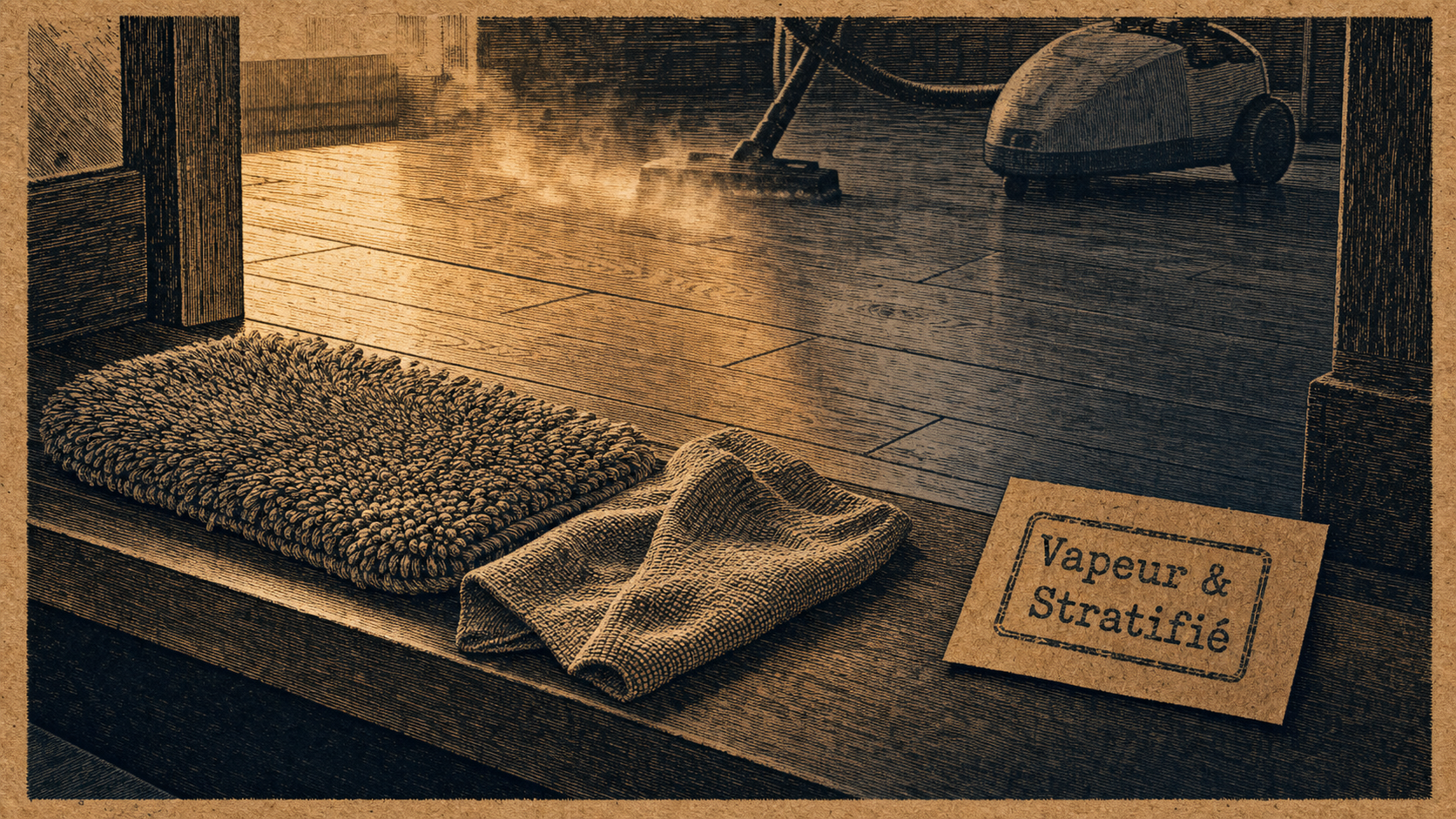 Peut-on utiliser un nettoyeur vapeur sur parquet stratifié : serpillière microfibre et vapeur près des joints