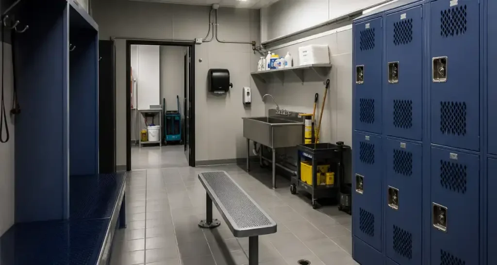 Rénover un espace technique ou un vestiaire : les matériaux qui durent dans le temps