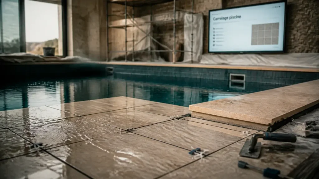 Grès cérame, mosaïque et joint epoxy : quel carrelage piscine choisir sans erreur de pose ?
