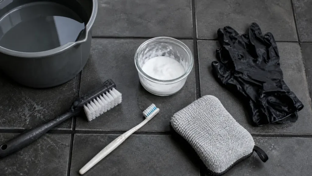 Nettoyer les joints de carrelage selon la tache, sans les abîmer