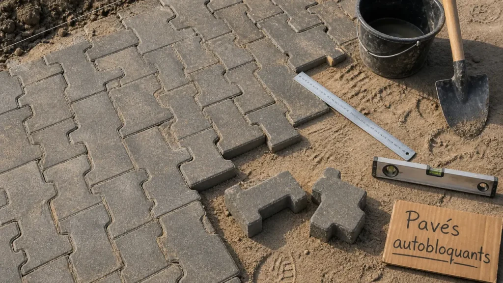Pavé autobloquant : 6 cm, 8 cm et le bon matériau selon l’usage
