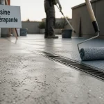 Sol résine extérieur antidérapant : chantier et application en terrasse